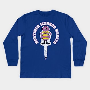 Mortimer Ichabod Tribute Kids Long Sleeve T-Shirt